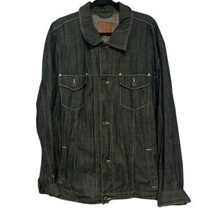 Gap 1969 blue jean jacket XXL
